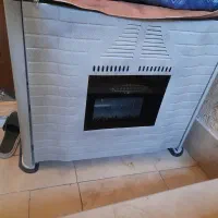 بخاری درحد نو سالم رنگ طوسی