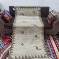 گلیم پشمی دستبافت