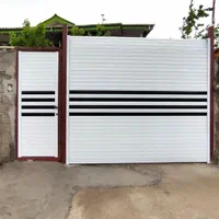 کرکره برقی اتوماتیک و درب نفر رو کرکره ای