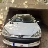 فروش خودرو ۲۰۶ سفید صندوقدار تمیز مدل آخر ۹۳