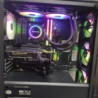 کیس گیمینگ نسل ۱۳ ddr5 گارانتی دار RTX 4060ti b760|رایانه رومیزی|تهران, جمهوری|دیوار