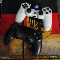 Ps4 Fat 1 ترابایت کپی خور ورژن ۹ دو دسته