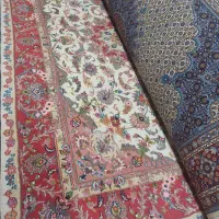 نقدواقساط/ ۳تخته قالی دستبافت۶متری کاشمرنقشه علیا