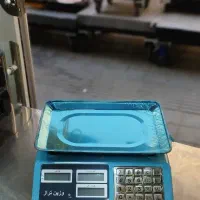 ترازو ۶ رقمی دکمه استیل