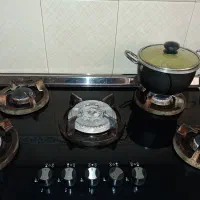 گاز رومیزی اخوان به همراه کابینت|اجاق گاز و لوازم برقی پخت‌وپز|ری, فیروزآبادی|دیوار