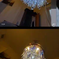 لوستر کریستال در حد نو وسالم وبا کنترل|لوستر و چراغ آویز|پرند, فاز ۶|دیوار