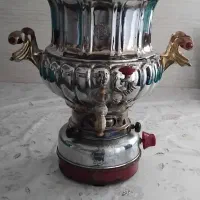 سماور گاز سوز مدل اکبر برادران هشت لیتری کار کرده