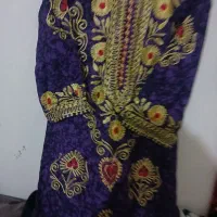 پیراهن چینی ساتن ابریشم