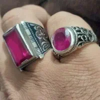 انگشتر نقره یاقوت شمش آلمان|جواهرات|بندرعباس, |دیوار