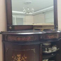 آینه و کنسول و بوفه و میز تلفن معرق|بوفه، ویترین، کنسول|مشهد, شهرک لشکر (شهرک غرب)|دیوار
