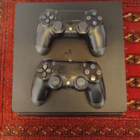 ps 4 slim 1 TB دو دسته در حد نو