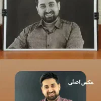 تابلو طراحی چهره|تابلو، نقاشی، عکس|سیرجان, |دیوار