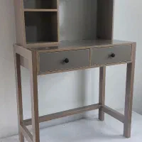 میز تحریر با کتابخانه + میز مطالعه