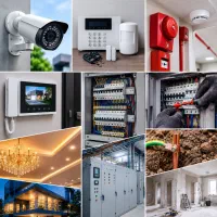 برقکاری ساختمان،دوربین مداربسته،دزدگیر اماکن