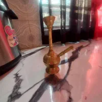 قلیون برنجی قدیمی عقیقه|کلکسیون اشیاء عتیقه|پاکدشت, پاکدشت (مامازند)|دیوار