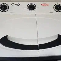 ماشین لباسشویی دوقلو ناسیونال|ماشین لباسشویی و خشککن لباس|پاکدشت, حصار امیر|دیوار