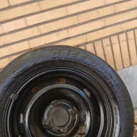 رینگ فولادی و لاستیک چینی  70درصد پژویی 14