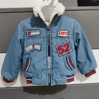 کاپشن شلوار جین داخل خز