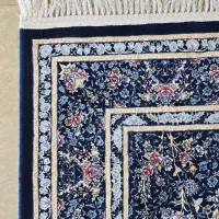 فرش ماشینی ۴ متری گل برجسته ۱۵۰۰ شانه تراکم ۴۵۰۰|فرش|تهران, دروس|دیوار