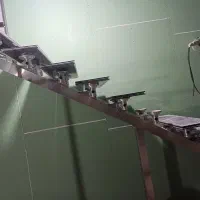 پله آلومینیوم با کف پله شیشه سکوریت ۳ لایه|مصالح و تجهیزات ساختمان|کیش, |دیوار