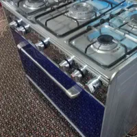 اجاق‌گاز طرح فر صحفه استیل درحدنو