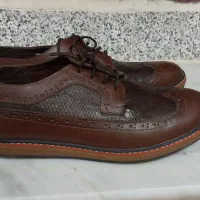کفش چرم در حد نو زیر قیمت به علت داشتن چک|کیف، کفش، کمربند|قم, هنرستان|دیوار