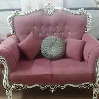 مبل ۷ نفره نیمه سلطنتی تمیز