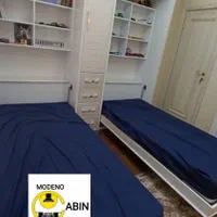 طراحی وساخت تخت کمجا وکمد دیواری نئوکلاسیک|تخت و سرویس خواب|تهران, اتحاد|دیوار