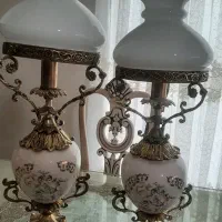 شمعدان  ۲ عدد برنز اصل پایه چینی|لوستر و چراغ آویز|تهران, چیذر|دیوار