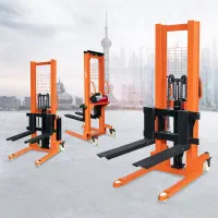 تولیداستاکر دستی برقی بشکه بلندکن بالابر هیدرولیکی