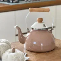 کتری لعابی طرح مادام کوکو