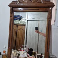کمد و میز ارایش دراور چوب گردو|جاکفشی، کمد، دراور|مراغه, |دیوار