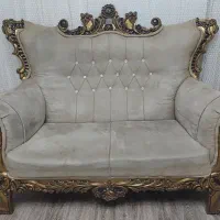 مبل ۷ نفره و جلو مبلی|مبلمان خانگی و میز عسلی|رضوانشهر, |دیوار