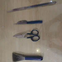 دار قالی با نخ و نقشه با دفعه، قیچی و قلاب و سیخ|لوازم خیاطی و بافتنی|تهران, حشمتیه|دیوار