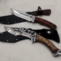 چاقو کوه نوردی شکاری به همراه غلاف|کوهنوردی و کمپینگ|زاهدان, |دیوار