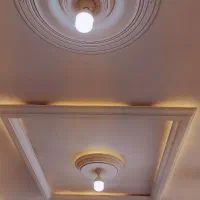 سفیدکاری وگچکاری ونورپردازی دور ساختمان|خدمات پیشه و مهارت|دهدشت, |دیوار