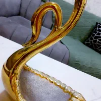 قو طلایی دکوری
