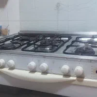 اجاق گاز فر دار تمام استیل پادیسان