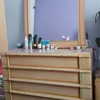 سرویس خواب ۲ نفره چوبی|تخت و سرویس خواب|شیراز, شریف‌آباد|دیوار