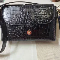 کیف زنانه چرم طبیعی طرح ورنی|کیف، کفش، کمربند|اردبیل, |دیوار