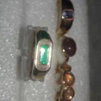 ۱۲ عدد انگشتر یاقوت زنانه مردانه آب طلا خارج و|جواهرات|کرمانشاه, |دیوار