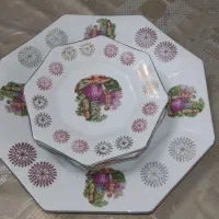 کیک خوری ژاپنی قدیمی ۶پارچه|کلکسیون اشیاء عتیقه|قزوین, |دیوار