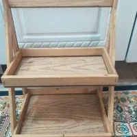 استند چوبی ویه سری وسایل  بچه