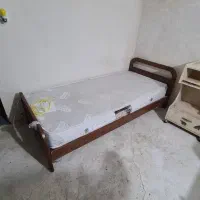 تخت تک نفره صدرصد چوب