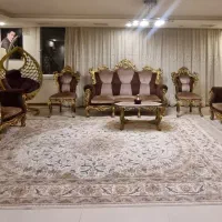 مبلمان سلطنتی ۷ نفره با میز ناهار خوری