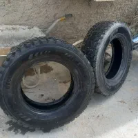 یک جفت لاستیک گل درشت نیسان