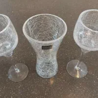 جام و گلدان شیشه ترَک