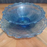 میوه خوری کریستال و گلدون کریستال