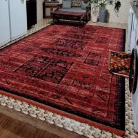 گلیم فرش ۹ متری سنتی|گلیم، جاجیم، گبه|دورود, |دیوار