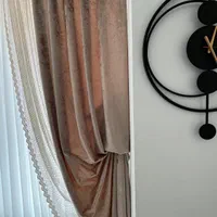 پرده نو تازه عروس فقط چند ماه استفاده شده|پرده، رانر، رومیزی|اصفهان, جوزدان الیادران|دیوار
